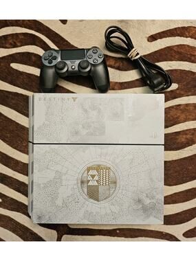Limited Edition Destiny Taken King PlayStation 4 PS4 500GB White Console TESTED
